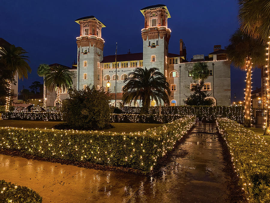 The Lightner Museum During St. Augustine's Nights of Lights Celebration, St. Augustine, Florida by Dawna Roaming Near and Far The Lightner Museum During St. Augustine's Nights of Lights Celebration, St. Augustine, Florida by Dawna Roaming Near and Far