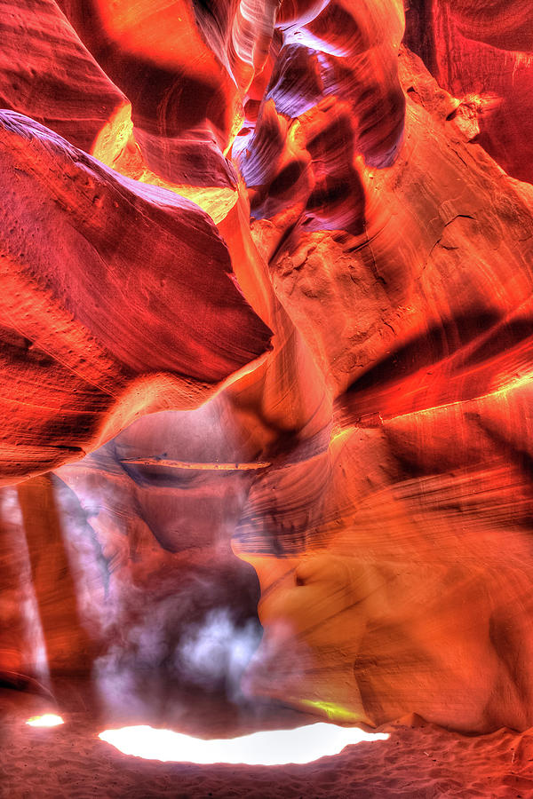 The Lights Within - Upper Antelope Canyon Photograph by Gregory Ballos