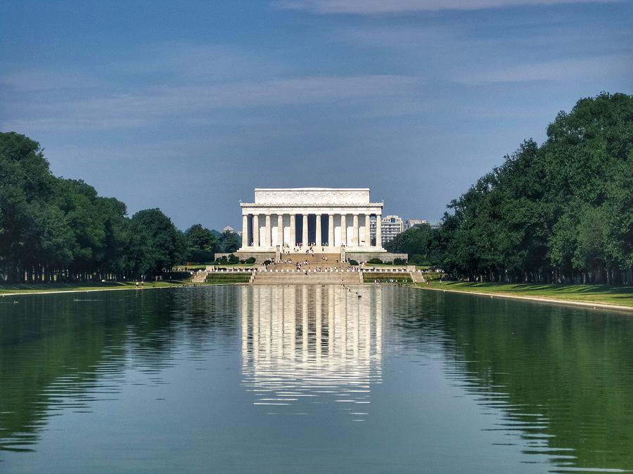 The Lincoln Memorial Photograph by Michael Dean Shelton