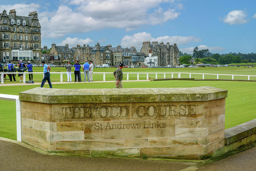 The Links at St. Andrews, Old Course Photograph by Marcy Wielfaert