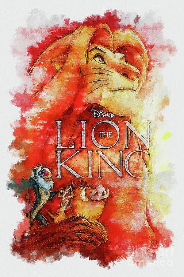 The Lion King 1994 Mixed Media by Emelia Marquardt - Pixels