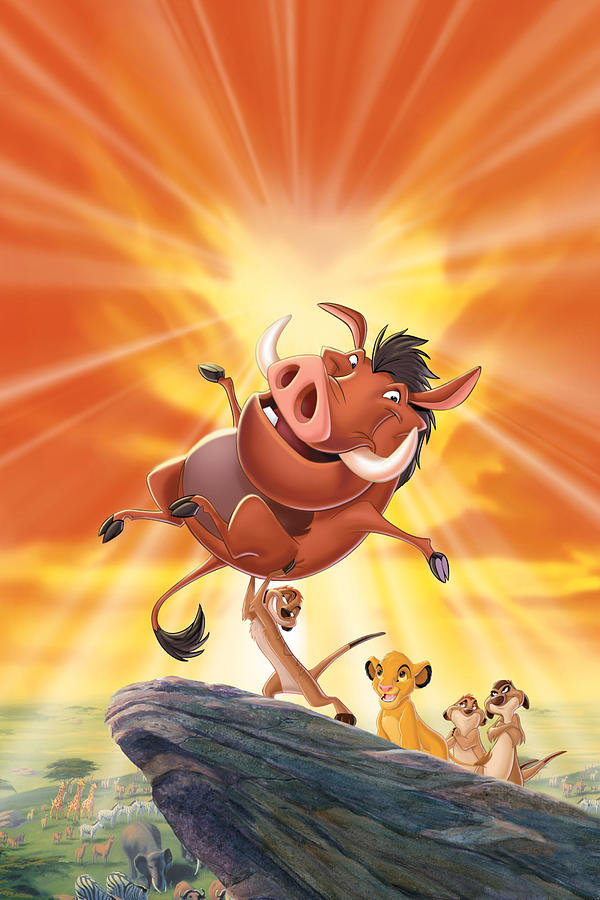 The Lion King 3 - Hakuna Matata 2004 Digital Art by Geek N Rock