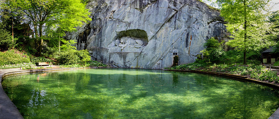 The Lion Monument Lucerne Switzerland Photograph by Teresa Mucha