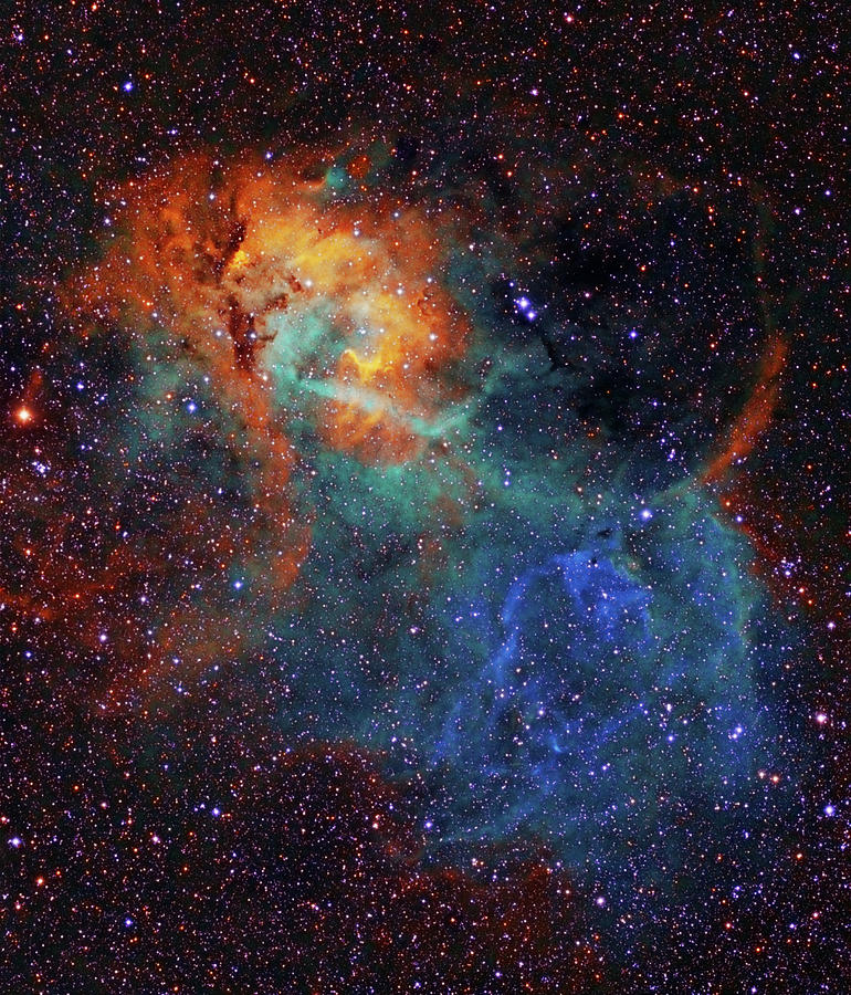 The Lion Nebula Photograph by Chris Willocks - Fine Art America