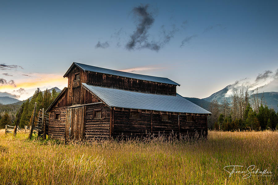 The Little Buckaroo Barn - LIMITED EDITION Photograph by Thomas Schoeller Limited Edition Fine Art Photography