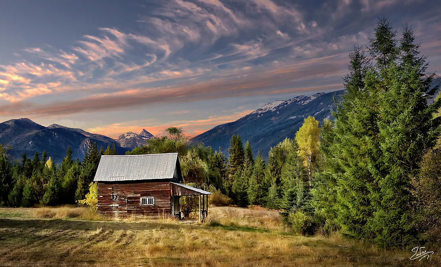 The Little Cabin Photograph by Endre Balogh