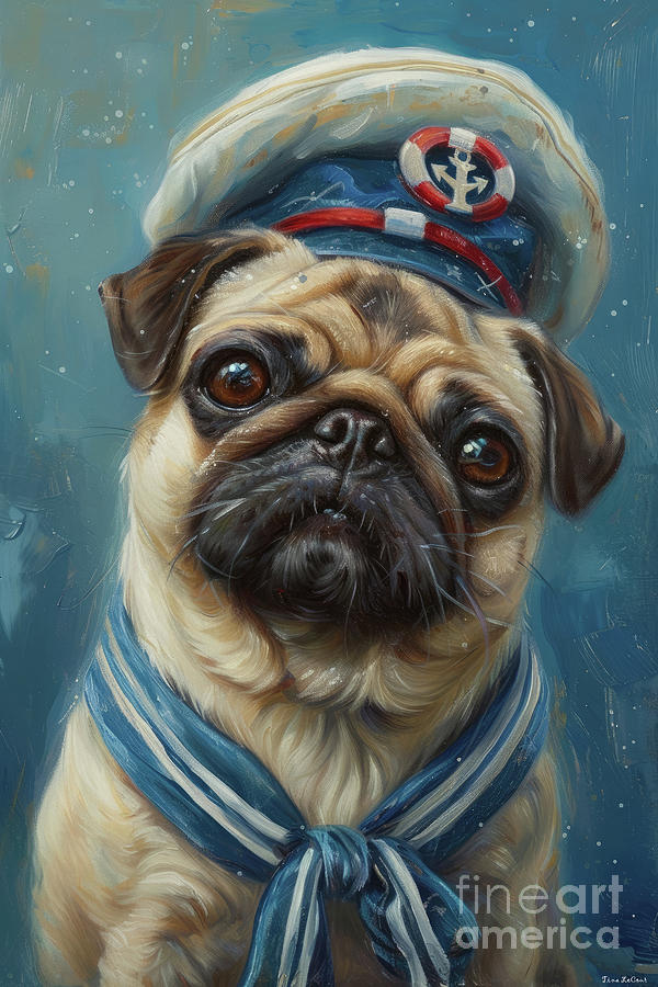 The Little Captain Painting by Tina LeCour