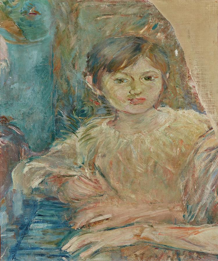 The Little Girl Berthe Morisot Painting by Salmane Zid | Fine Art America