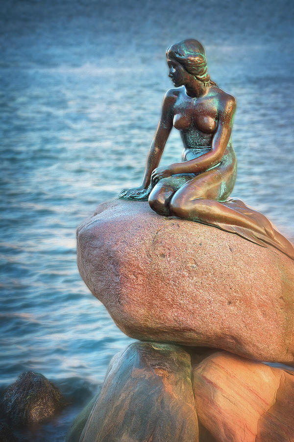 The Little Mermaid Copenhagen Denmark Photograph by Carol Japp