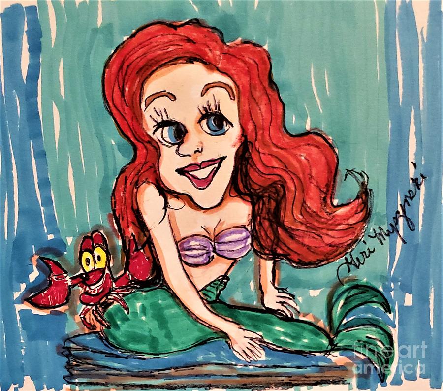 The Little Mermaid Mixed Media