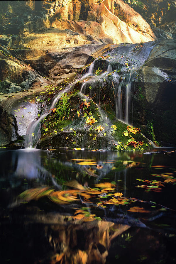 The Little Waterfall Revisited  Photograph by Saija Lehtonen