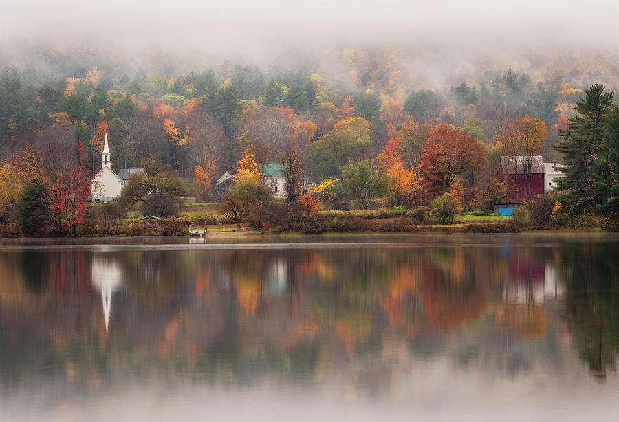 The Little White Church Photograph by Darylann Leonard Photography