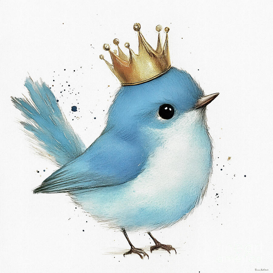 The Littlest Royal Painting by Tina LeCour The Littlest Royal Painting by Tina LeCour