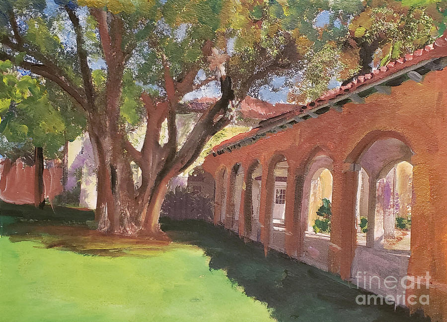 The Loggia At Old School Square Painting