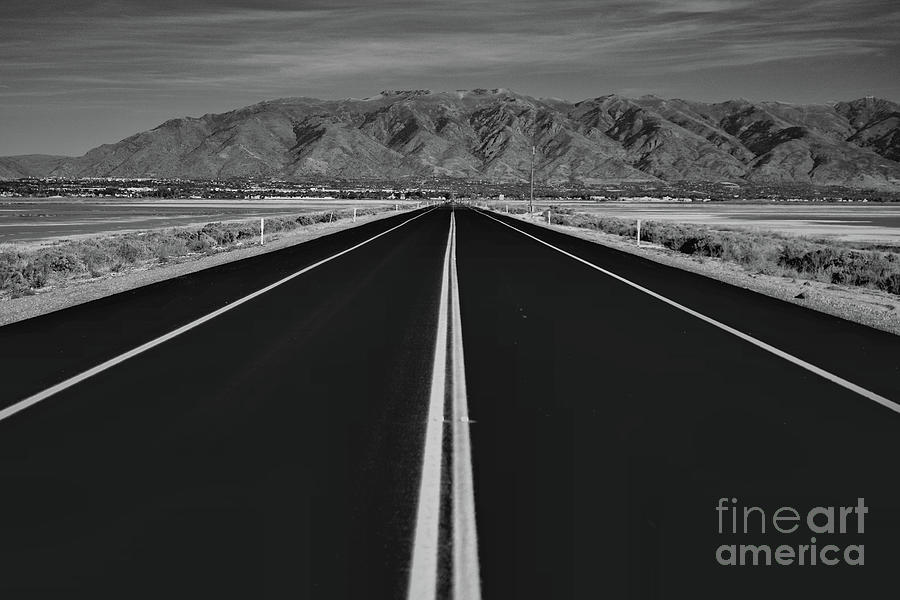 The Lonely Road II - Wasatch Photograph