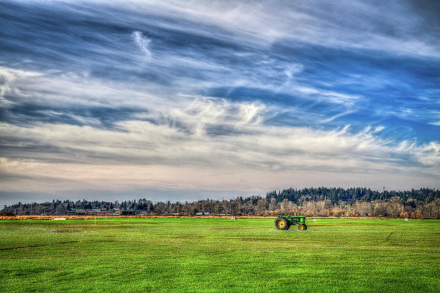 The Lonesome Tractor Photograph by Spencer McDonald