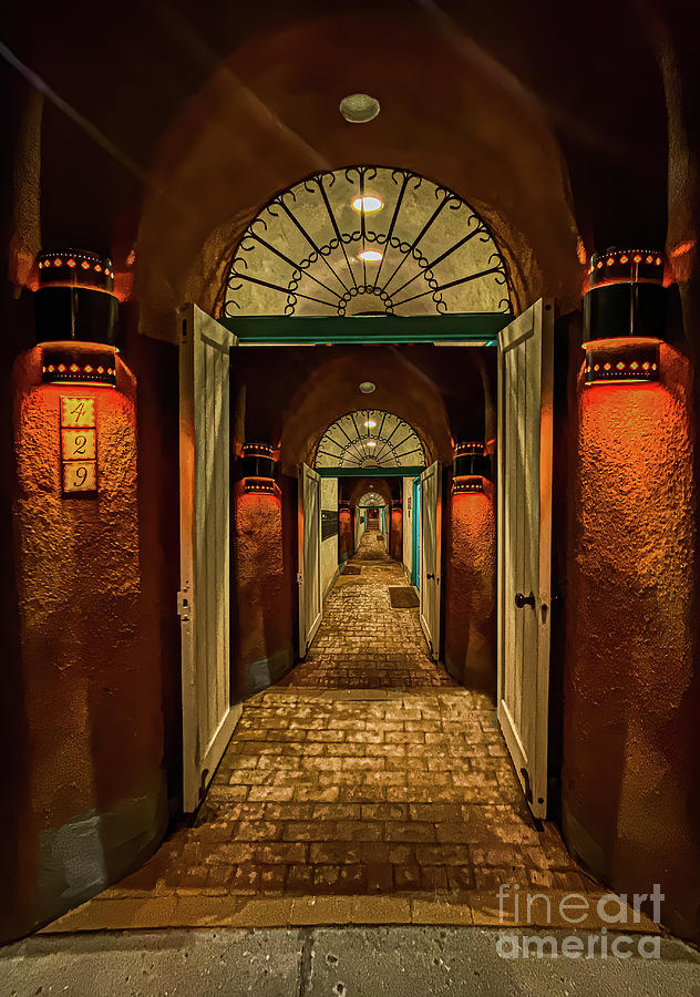The Long Corridor Photograph by Thomas Marchessault