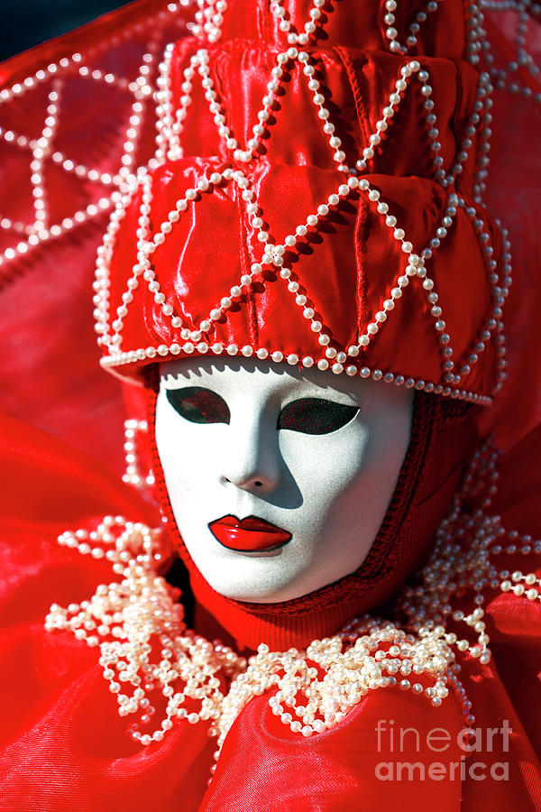 The Look at Carnevale di Venezia in Italia Photograph by John Rizzuto