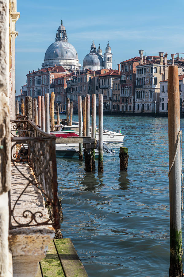 The Look Towards The Tip Of Health. Venice, Italy Photograph