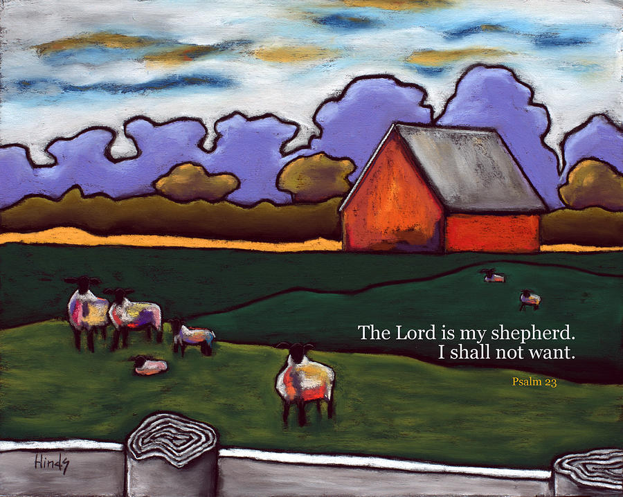 The Lord Is My Shepherd Painting