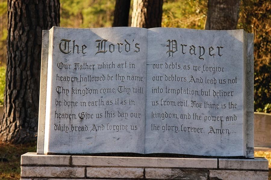 The Lords Prayer Sculpture by Pam Neilands