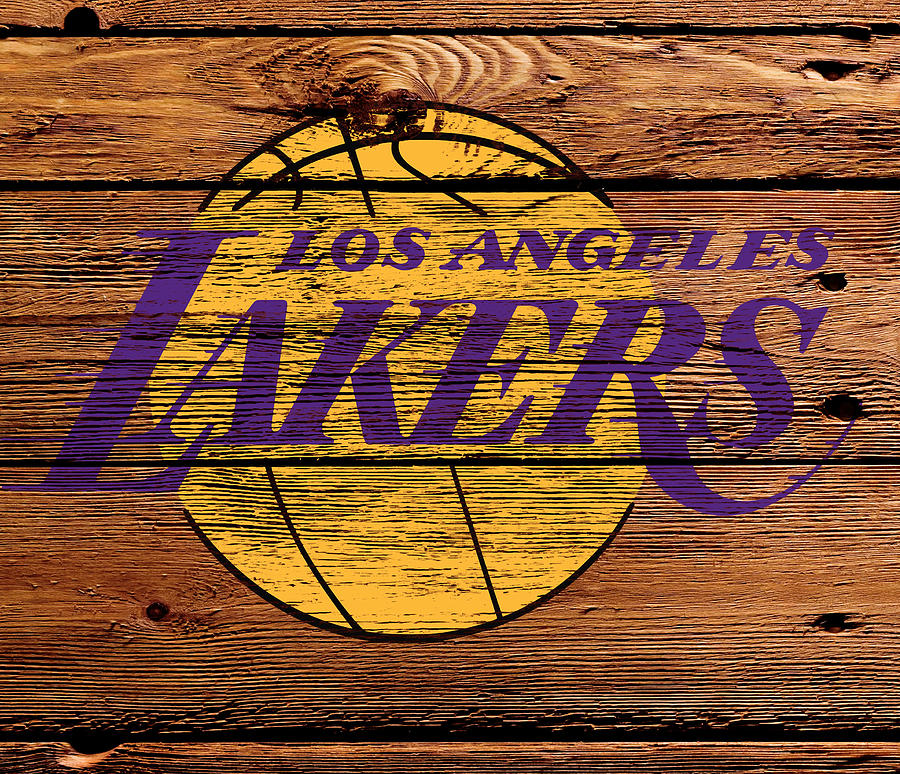 The Los Angeles Lakers 1g Mixed Media by Brian Reaves