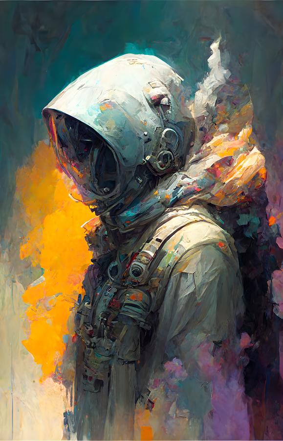 The Lost Astronaut Digital Art by TechFutureStudios - Fine Art America