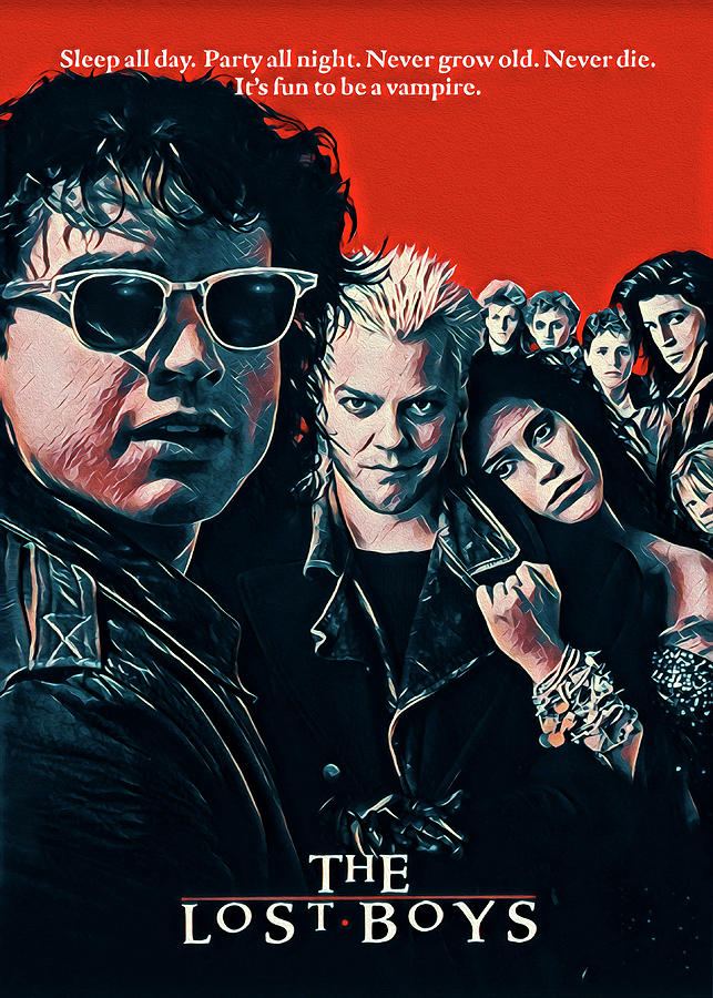 The Lost Boys Digital Art by Paul Stokinger