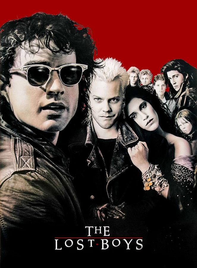 The Lost Boys Poster Inspired Artwork Poster Digital Art by Joshua ...