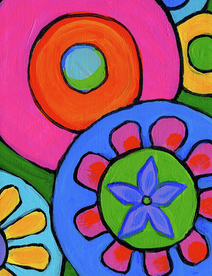 flower power painting