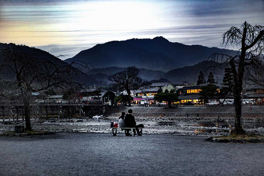 The lovers of Arashiyama Photograph by Worldwide Photography