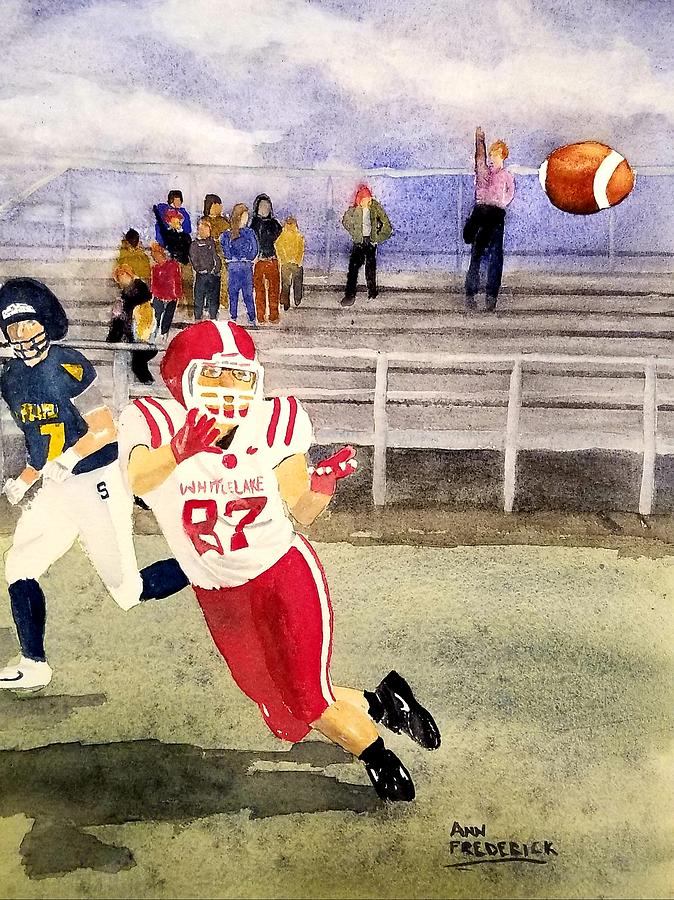 The Lucas Catch Painting by Ann Frederick