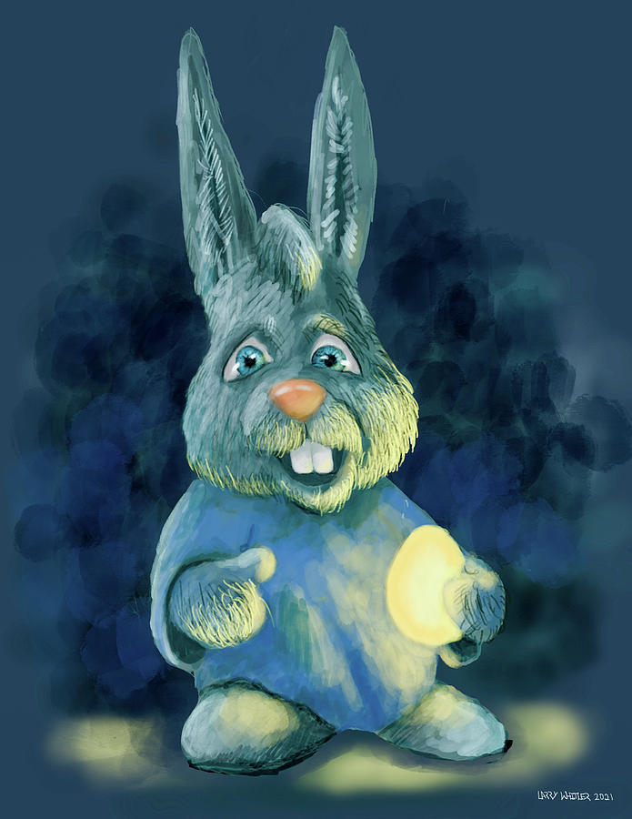 The Luminous Egg Digital Art by Larry Whitler