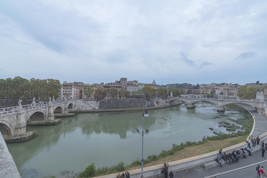 The Lungo Tevere Rome Italy Photograph by Roberto Moiola / Sysaworld