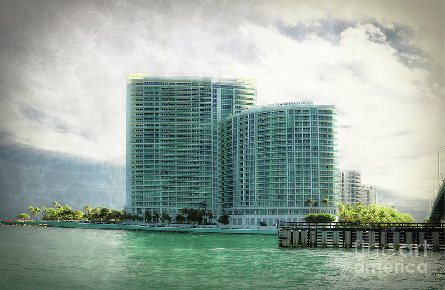 The Luxurious Ritz-Carlton Hotel - Miami  Photograph by Doc Braham