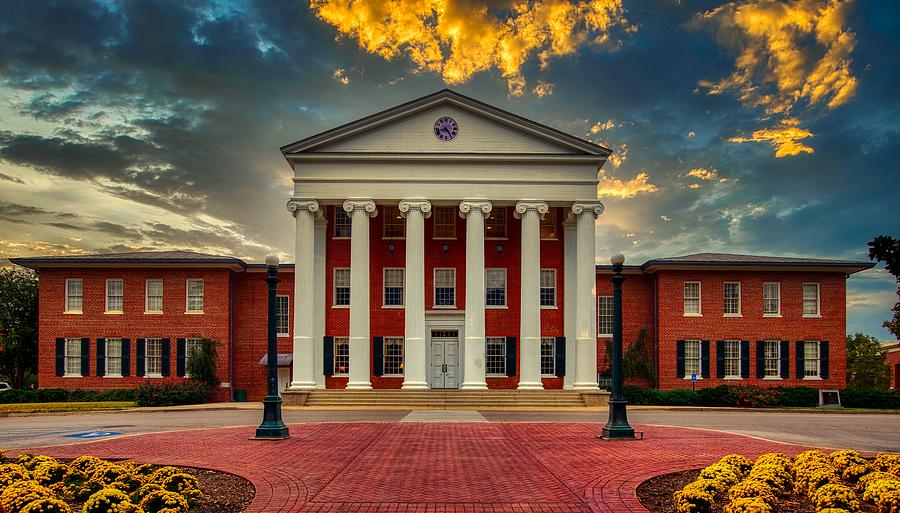 The Lyceum Of Ole Miss At Sunset Photograph by Mountain Dreams