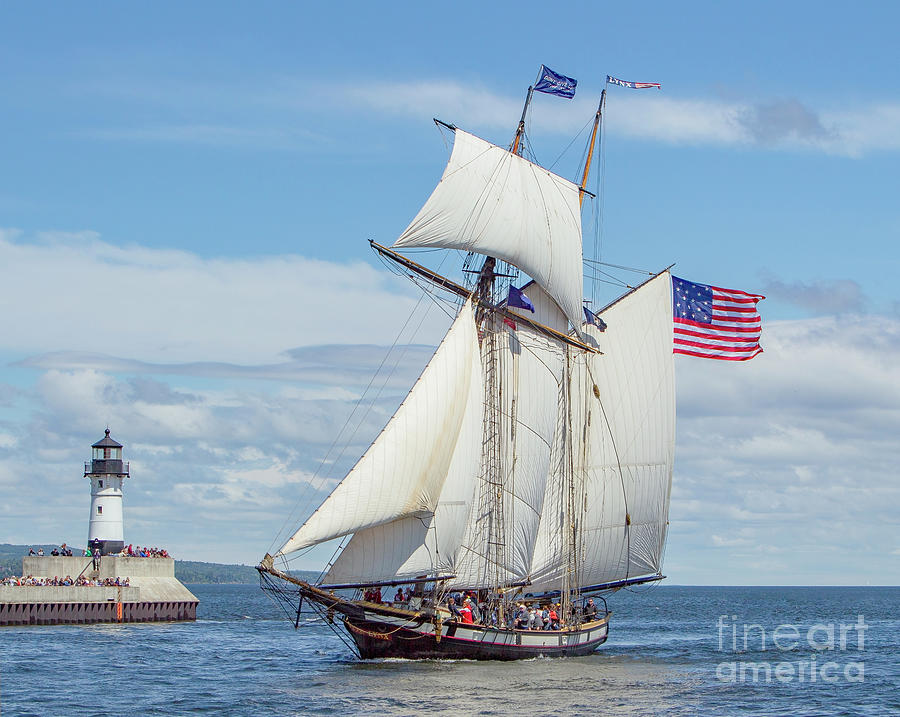 The Lynx Tall Ship Photograph by Dale Erickson Pixels