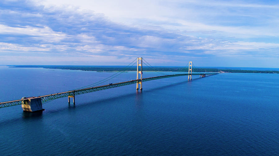 The Mackinac Bridge Photograph by Brian Sevald - Fine Art America