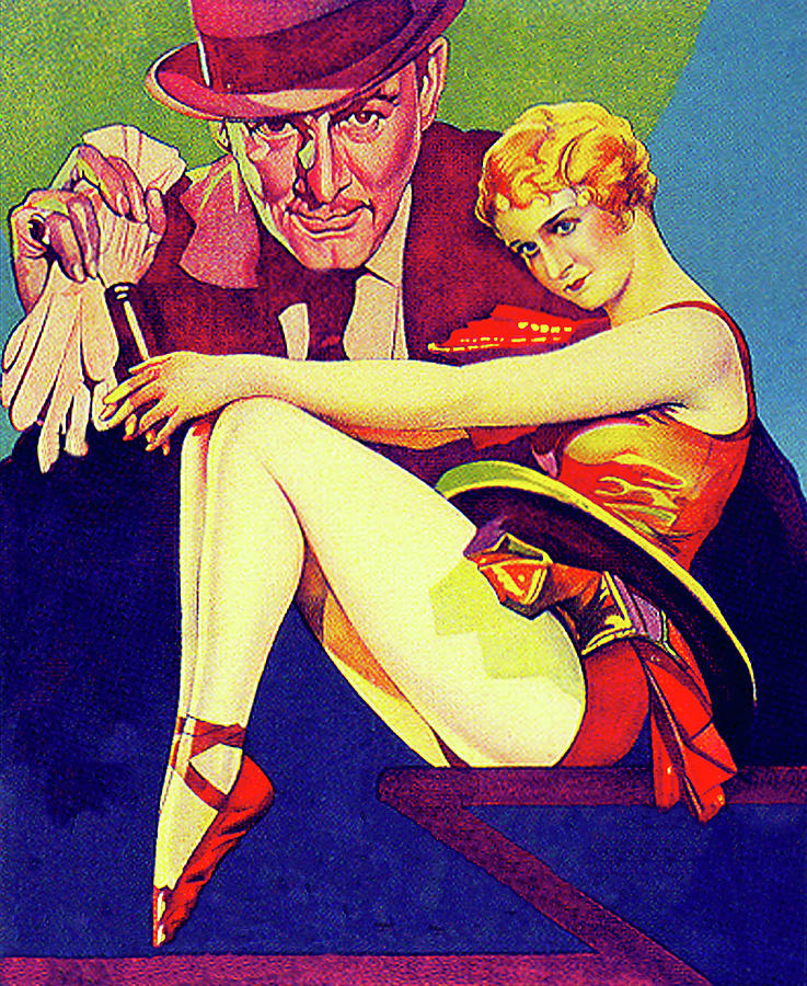 Vintage Painting - The Mad Genius , 1931, movie poster painting by Movie World Posters