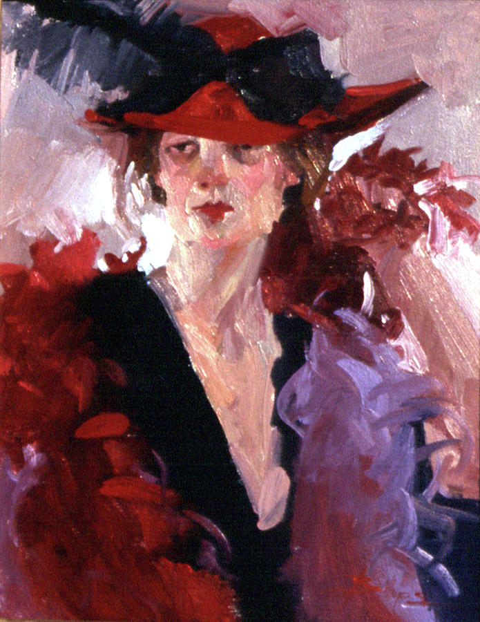 The Madame Painting by Elizabeth - Betty Jean Billups