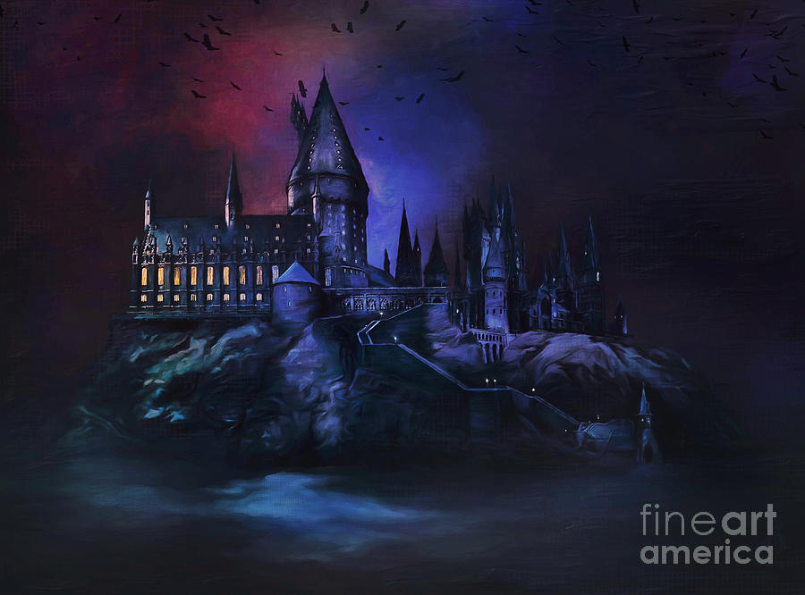 The Magic castle 4 Digital Art by Andrzej Szczerski