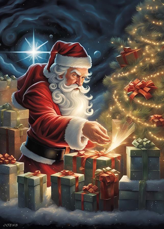 The Magic of Christmas Digital Art by Greg Joens