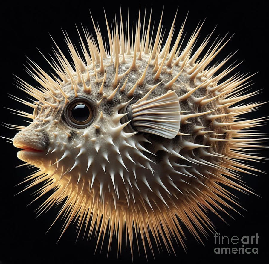 The Magic Of The Puffer Blow Fish Photograph by Bob Christopher
