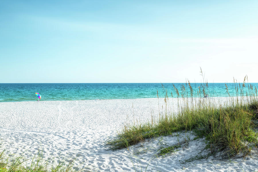 Nature Photograph - The Magnificent Destin Beach by Kay Brewer