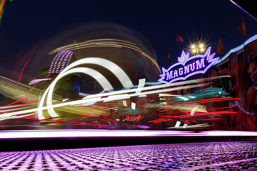 The Magnum ride at the State Fair of Texas Photograph by David ...