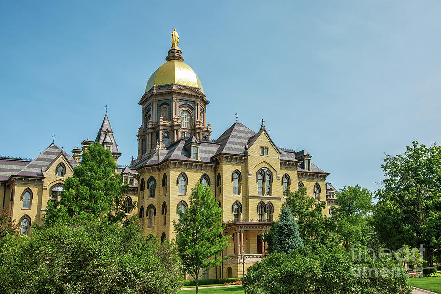 Architecture Photograph - The Main Building with the Golden Dome by Scott Pellegrin