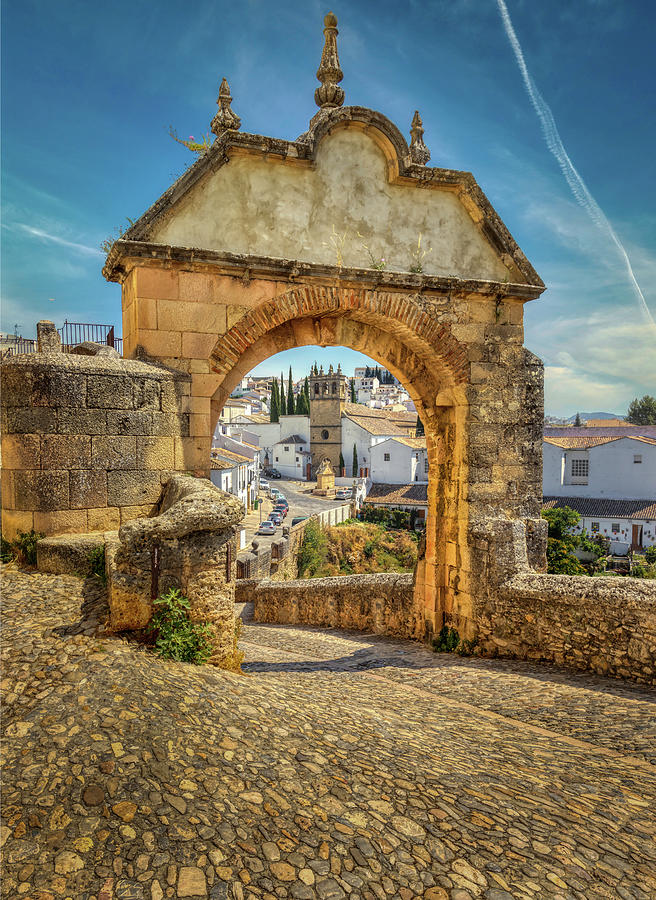 The main gate of Ronda Photograph by Micah Offman
