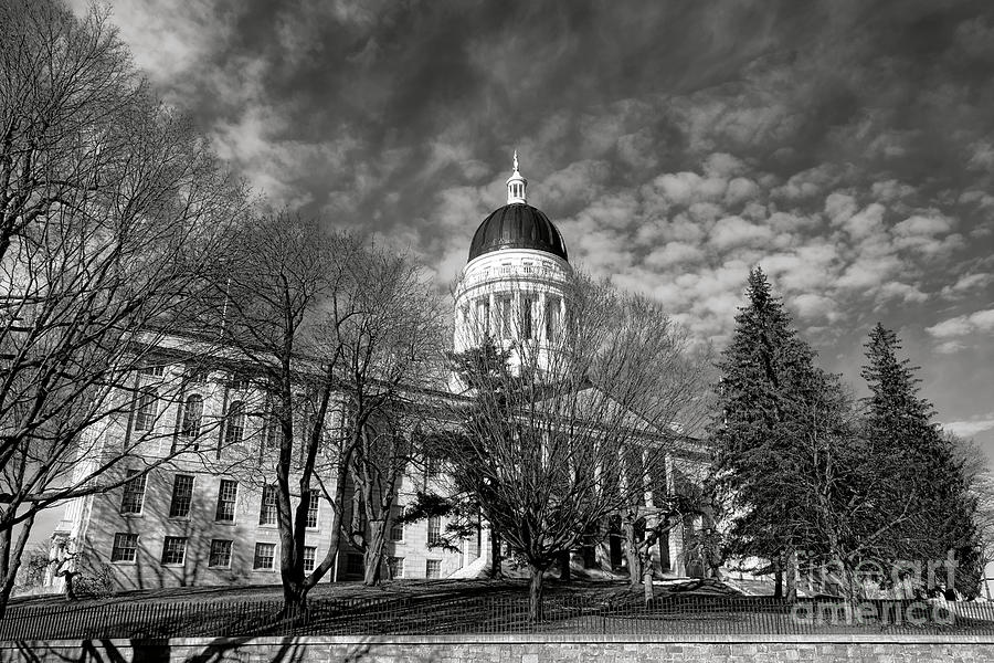 The Maine Capitol Photograph by Olivier Le Queinec