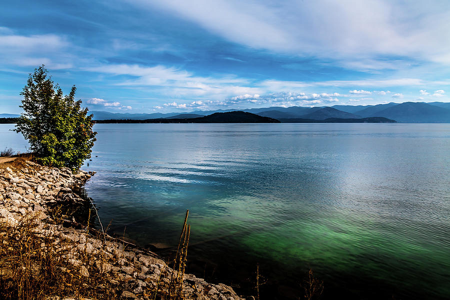 The Majestic Lake Pend Oreille Photograph by David Patterson
