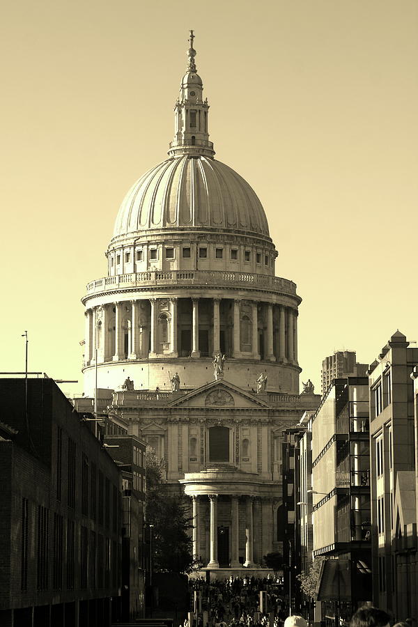 The Majesty of St Pauls Cathedral Photograph by Aidan Moran
